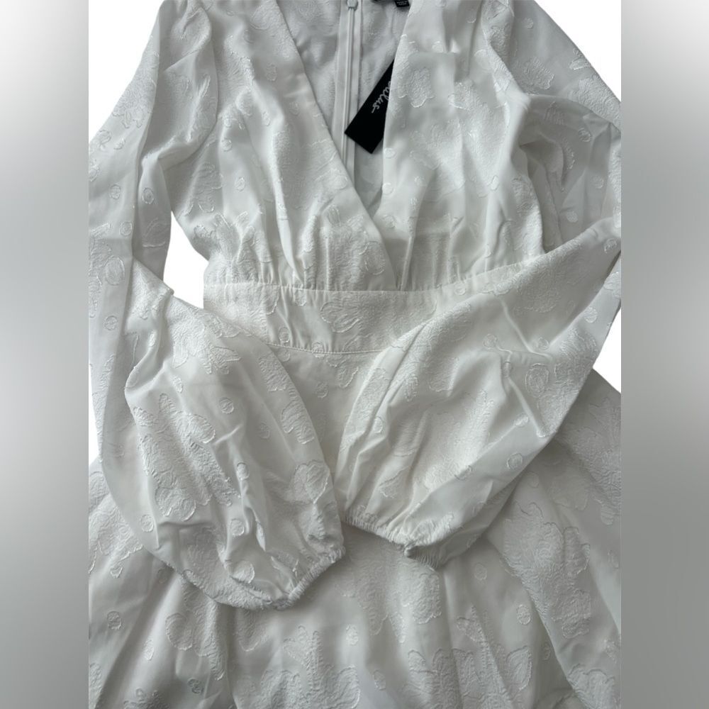 Nwt Lulus Floral Balloon Sleeve Mini Dress women's size xs‎ - Picture 9 of 9